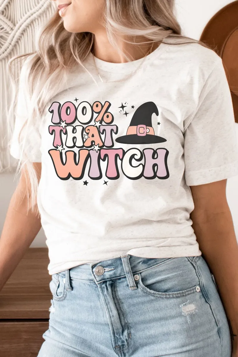 100% That Witch Tri-Blend Short Sleeve Tee