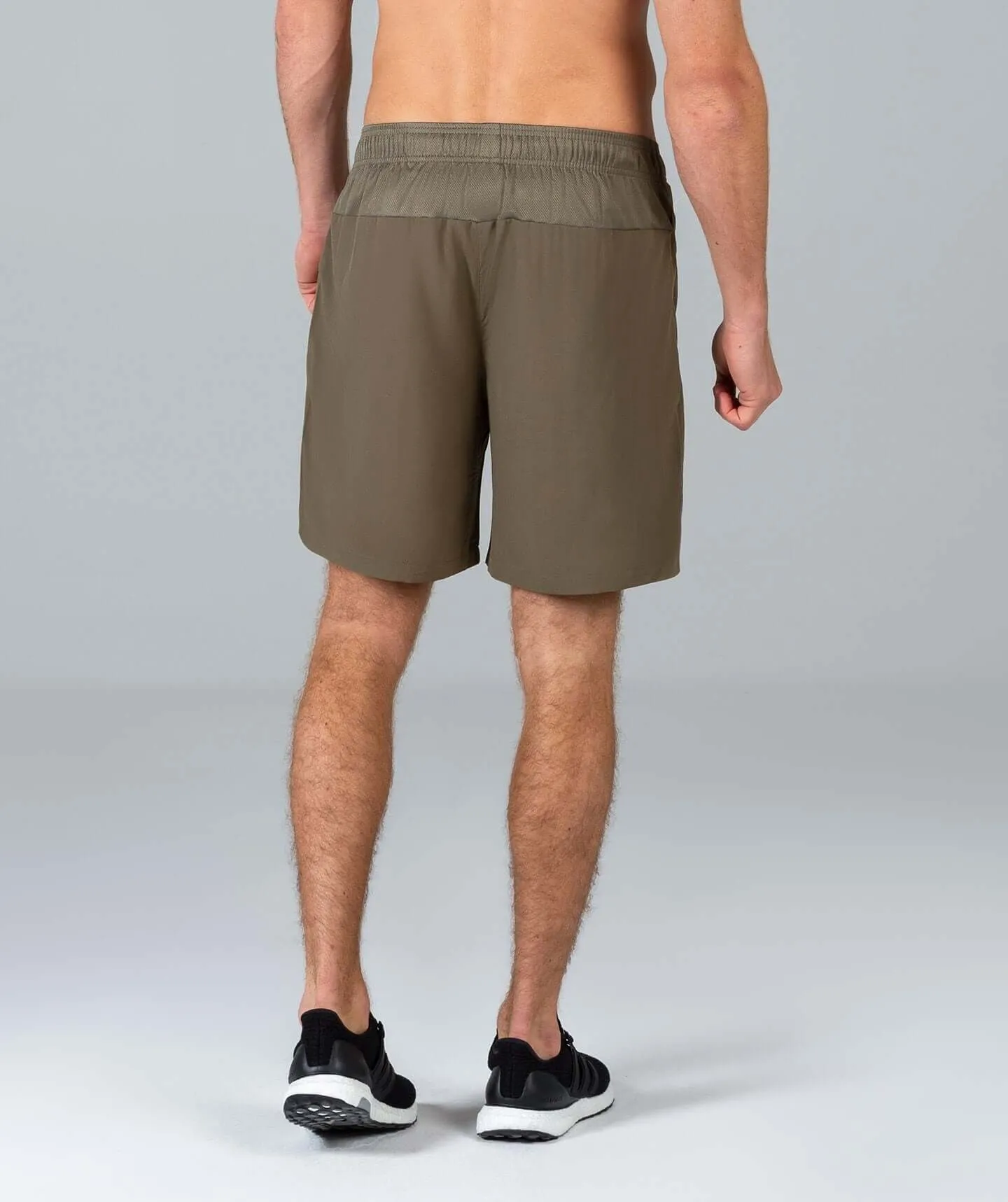 8 Inch Sports Shorts (Khaki)