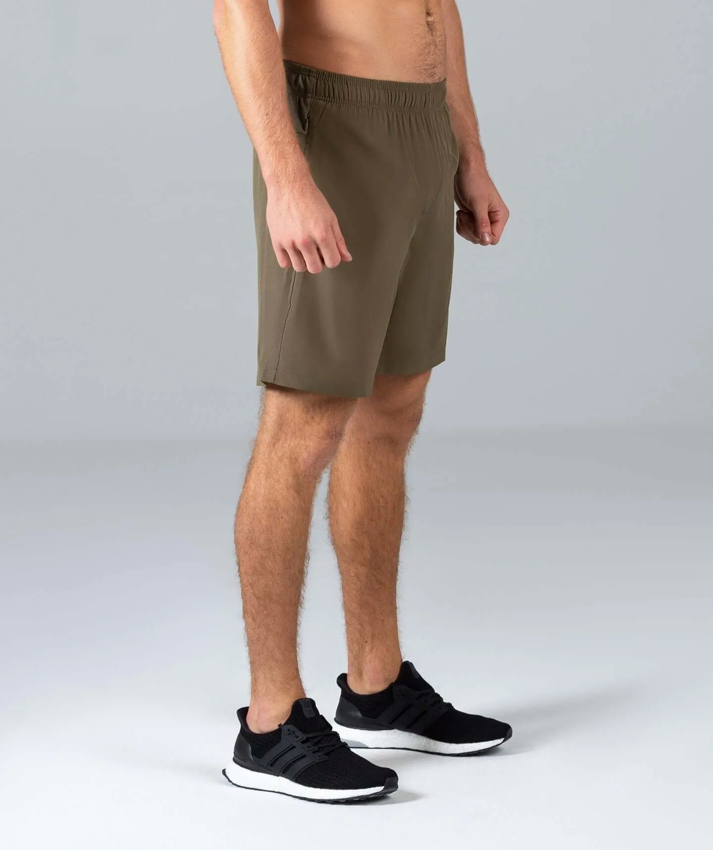 8 Inch Sports Shorts (Khaki)