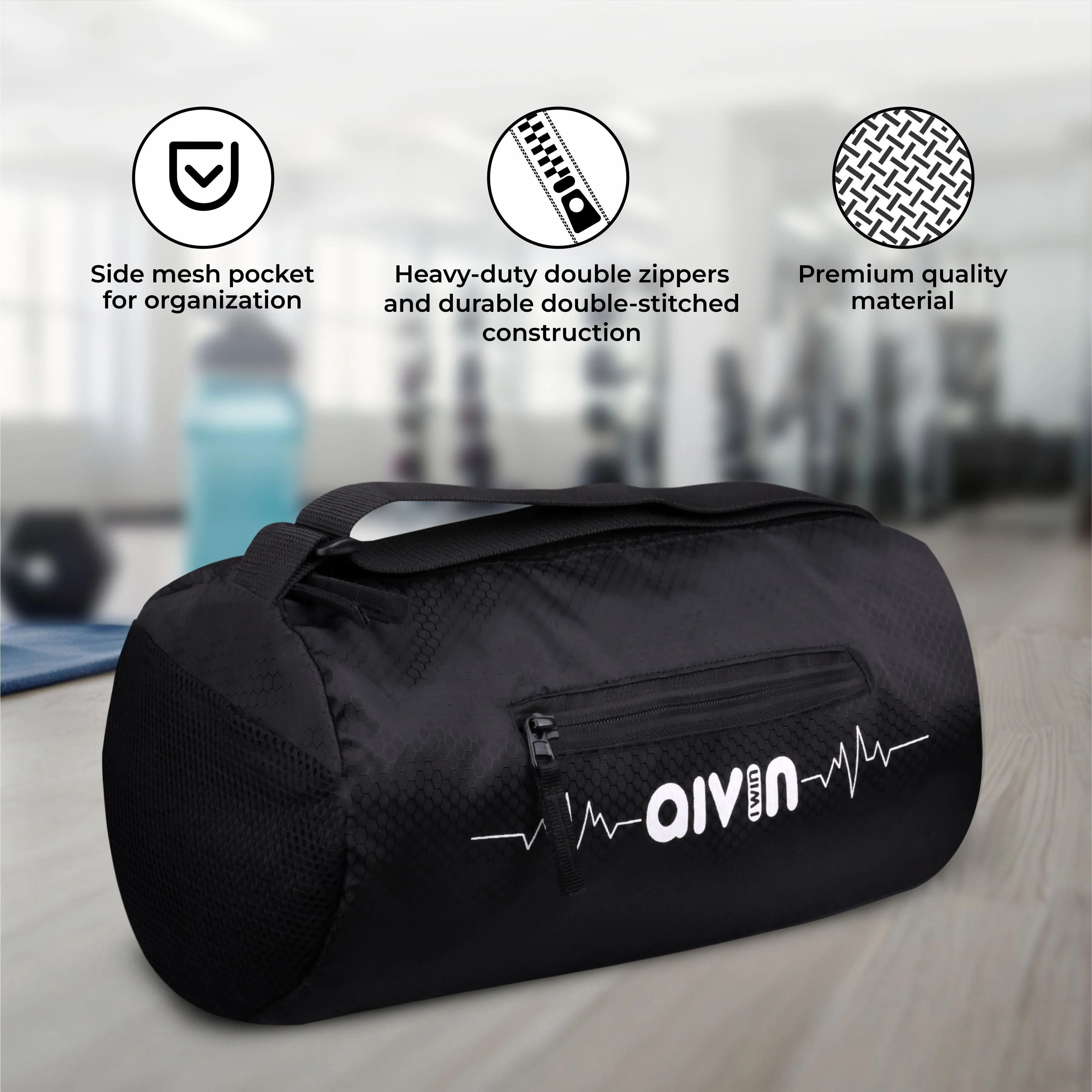 Aivin  Attract Pro Basic Duffel Bags - Black