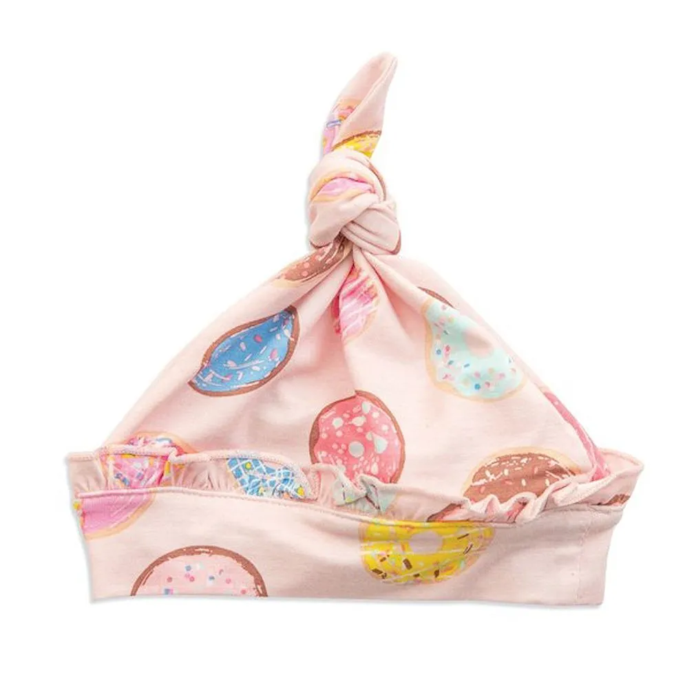 Angel Dear Printed Knotted Hat