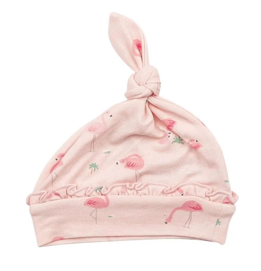 Angel Dear Printed Knotted Hat