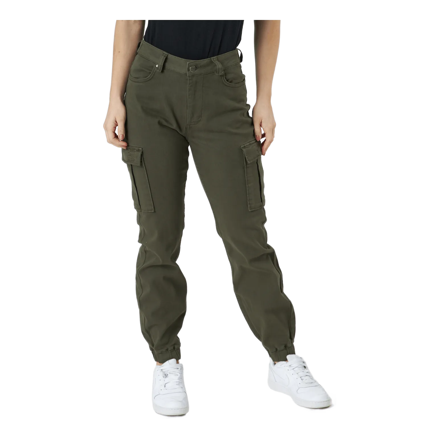 Cargo Pants Washed Green