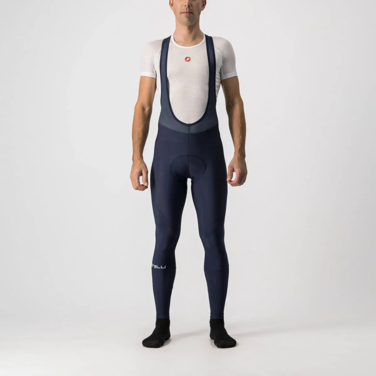 CASTELLI ENTRATA BIBTIGHT 單車褲 長褲 藍色