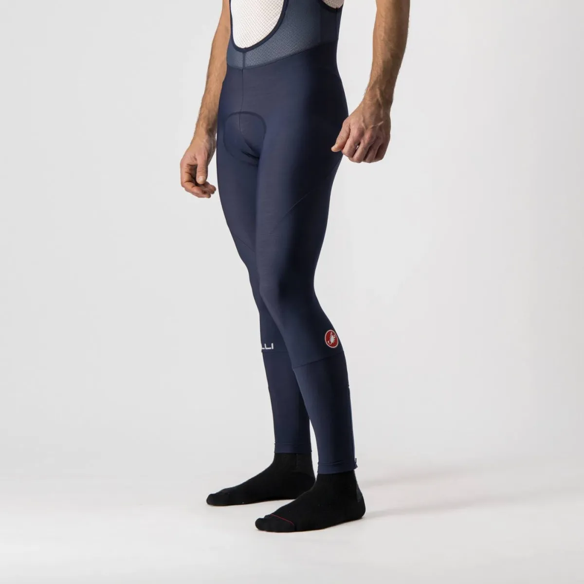 CASTELLI ENTRATA BIBTIGHT 單車褲 長褲 藍色