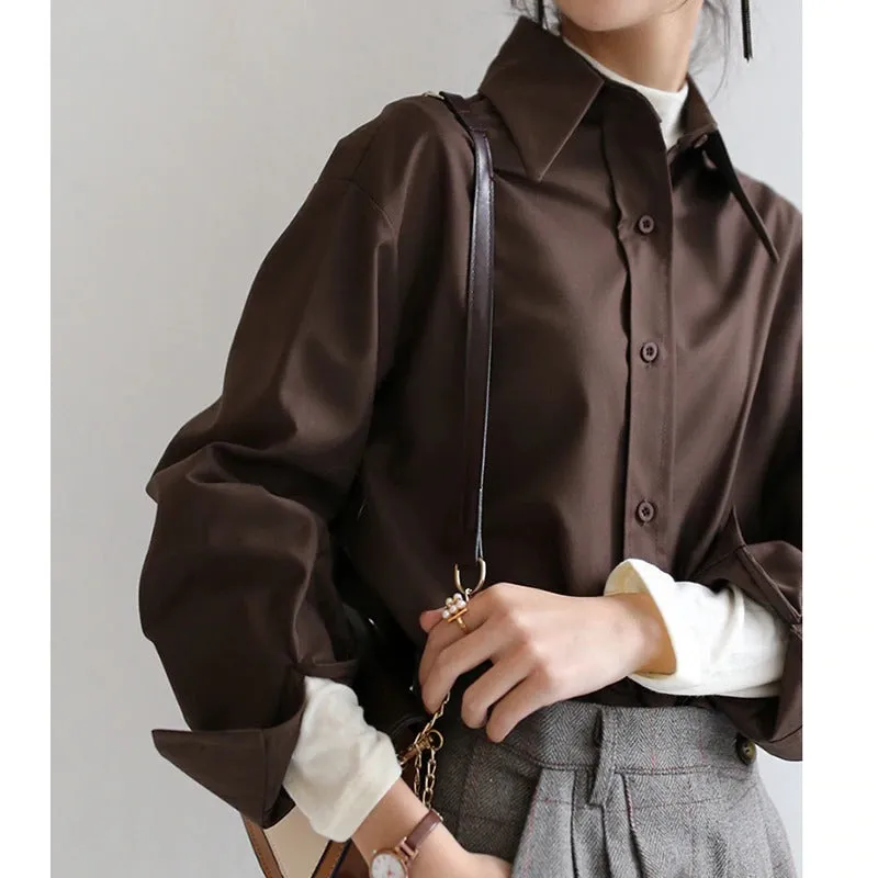 Casual Classic Collar Blouse