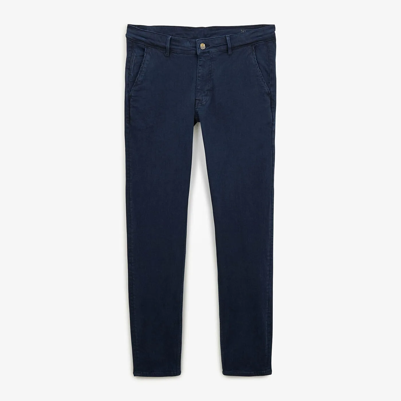 Chino 741 coupe confort bleu foncé