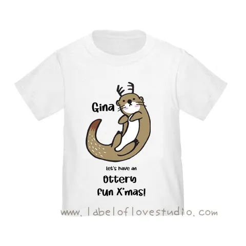 Christmas Clothing - Otterly Fun! Wild Christmas series