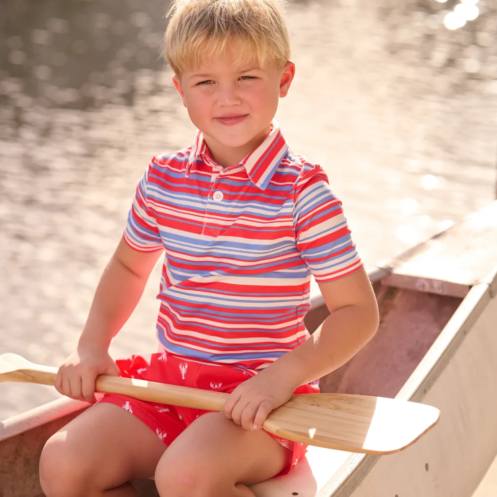 Davis Polo - Cape Cod Stripe