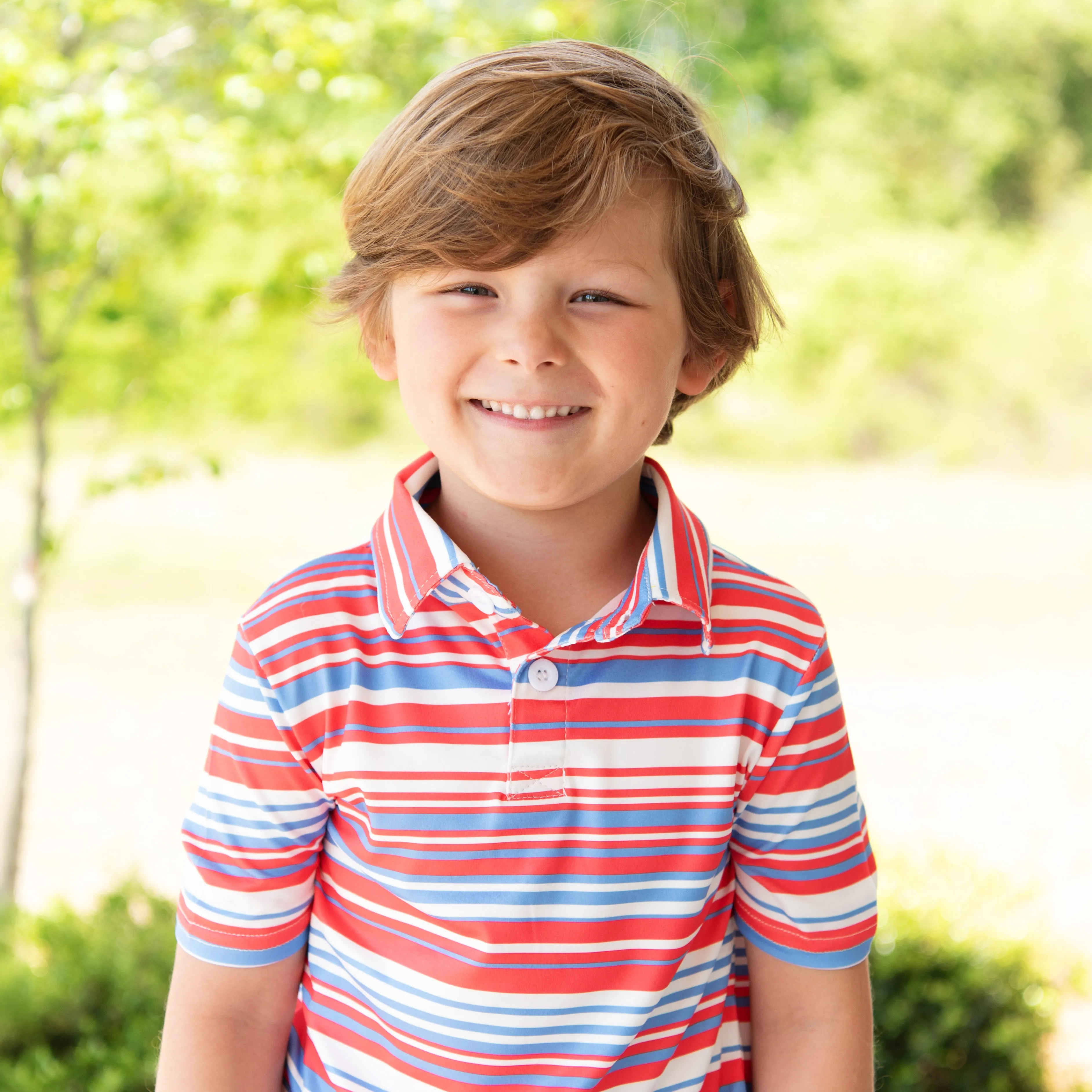 Davis Polo - Cape Cod Stripe