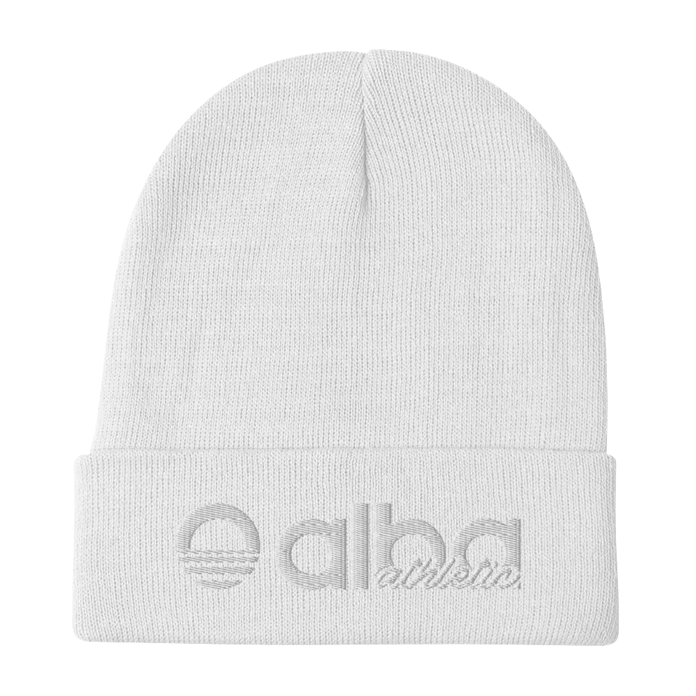 Embroidered Beanie - Tones