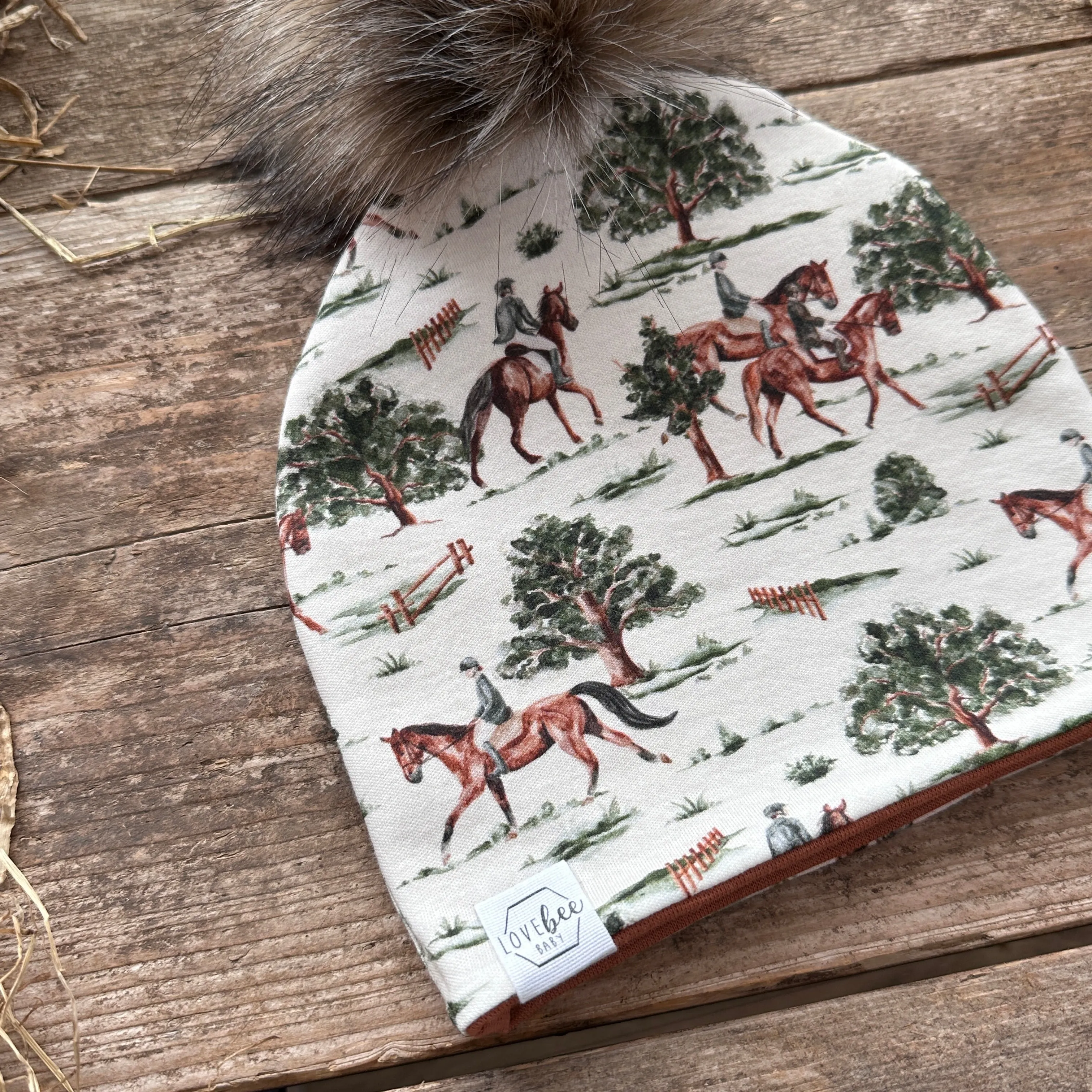 Equestrian Bobble Hat