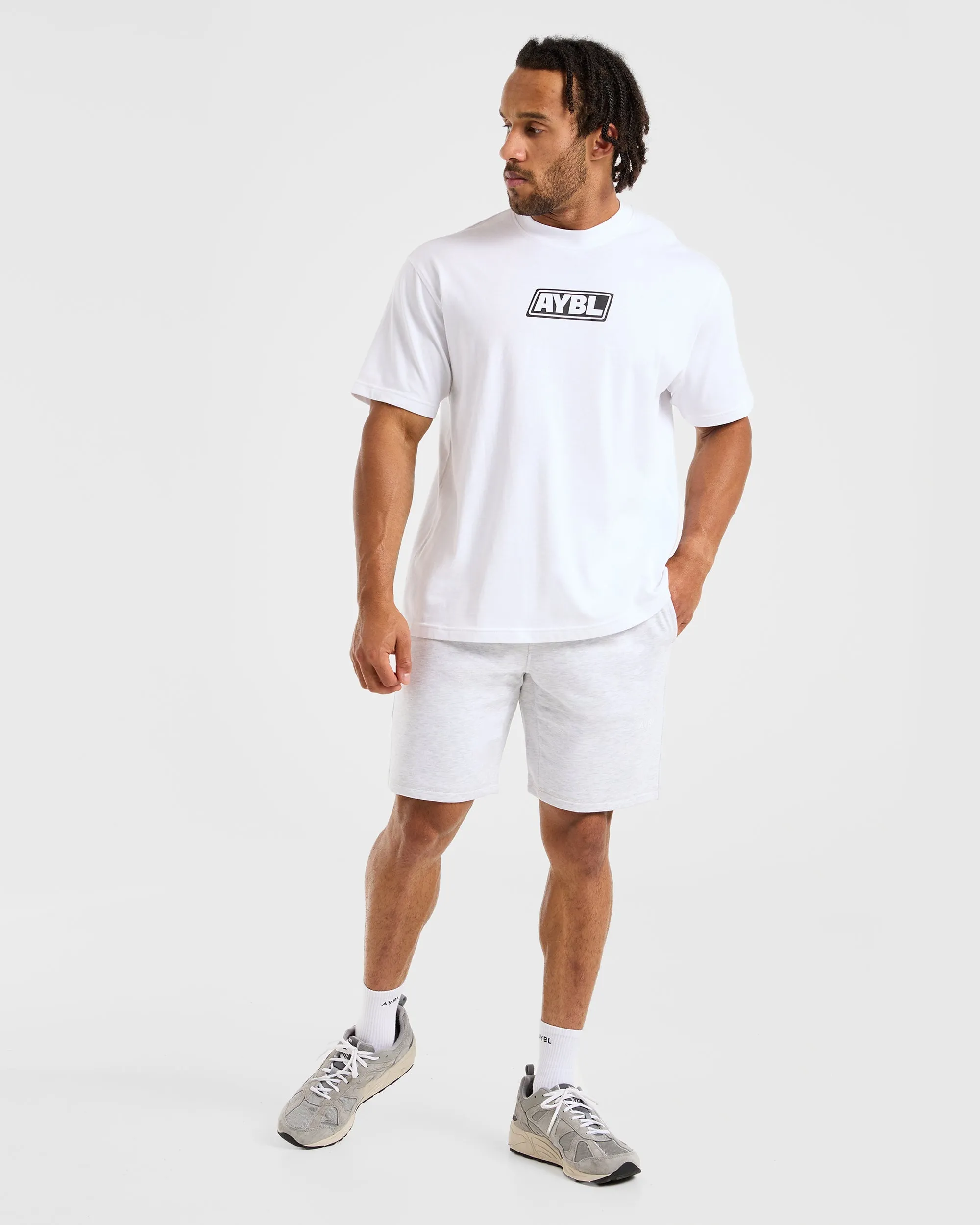 Essential Lightweight 7" Shorts - Grey Marl
