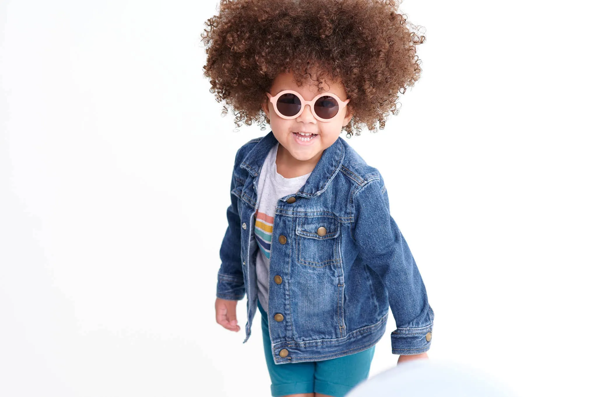 Euro Round Sunglasses - Peachy Keen with Amber Lens by Babiators