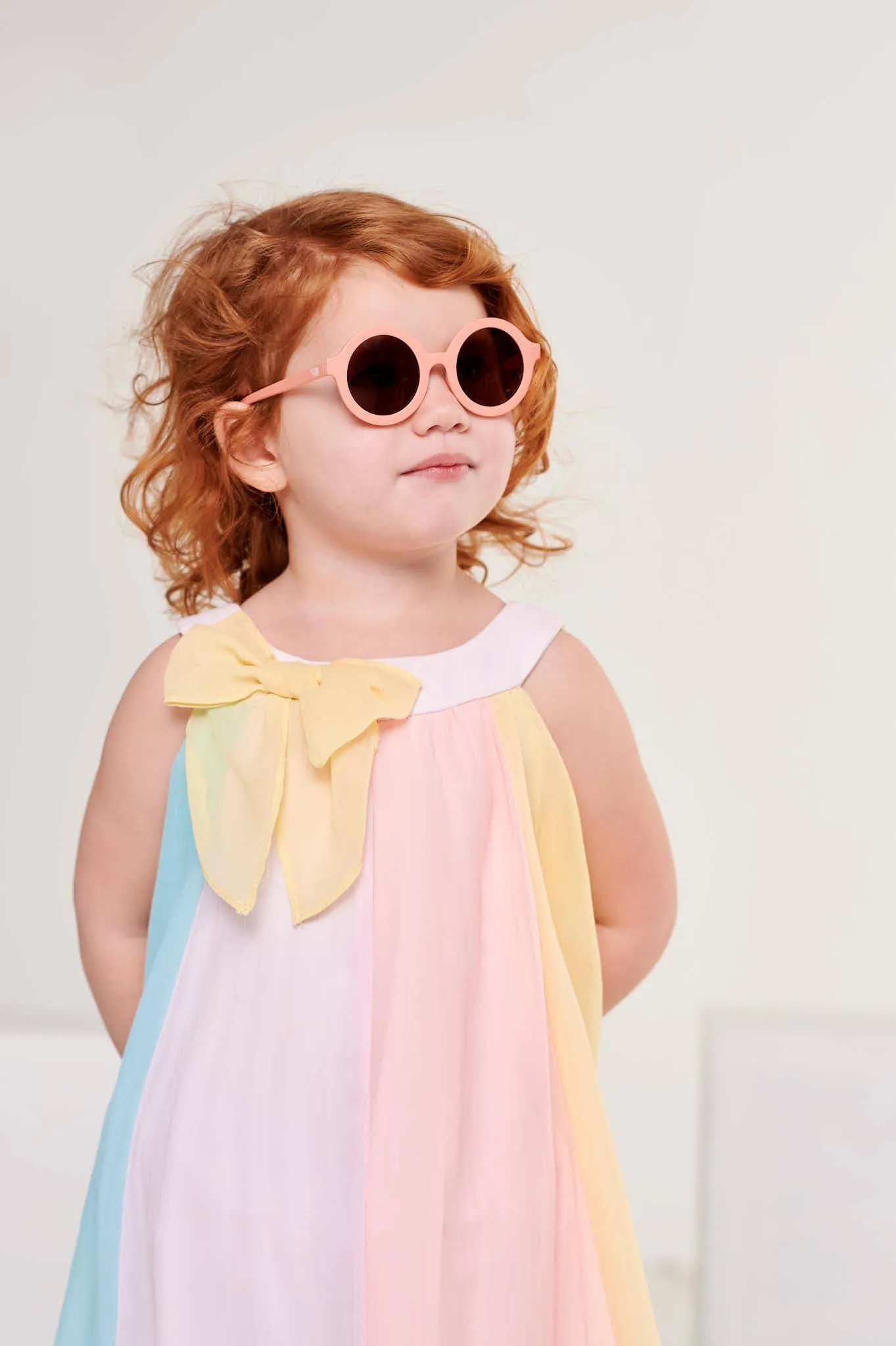 Euro Round Sunglasses - Peachy Keen with Amber Lens by Babiators