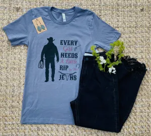 Every Girl Needs A Little Rip In Her Jeans