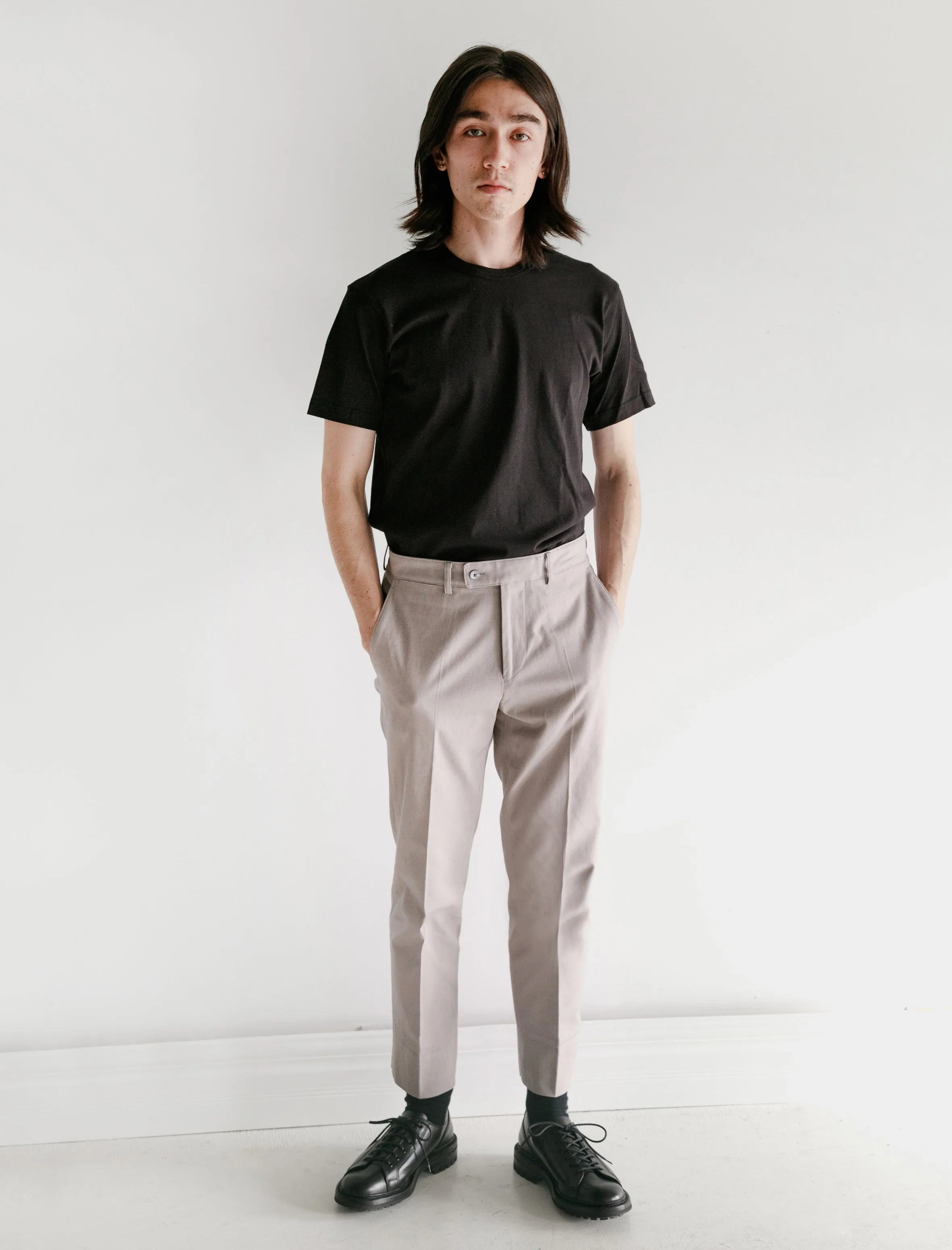 False Hem Pant Mink