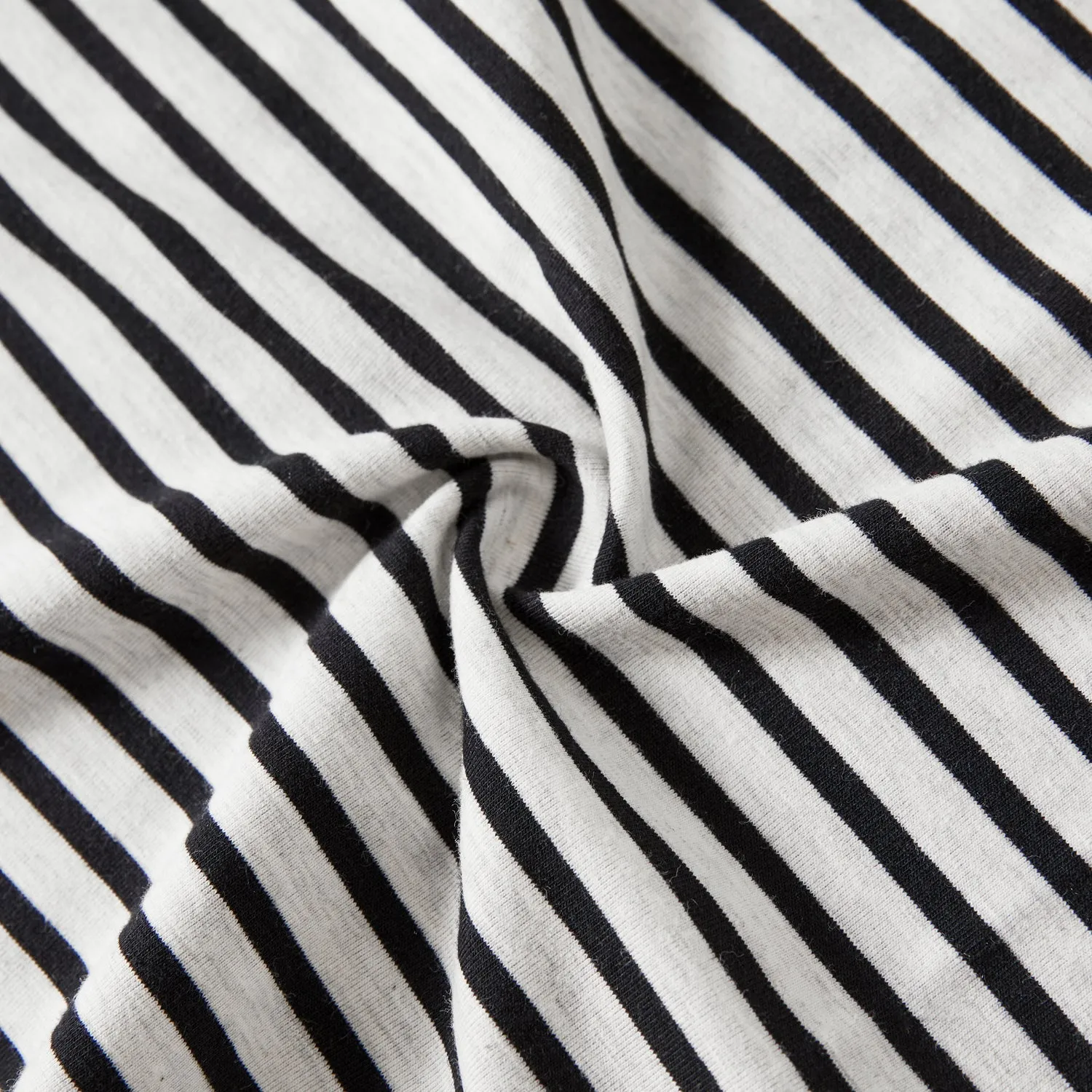 Family Matching Long-sleeve Striped Spliced Dresses and Tops Sets