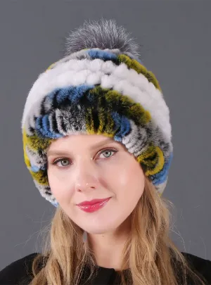 Fur Warm Wool Ball Hat Wool Hat