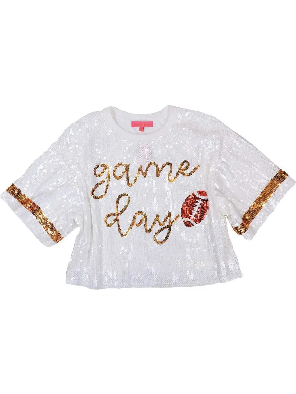 GAMEDAY SEQUIN TOP