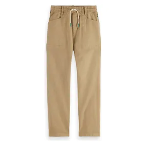 Garment-Dyed Worker Pants - Sand