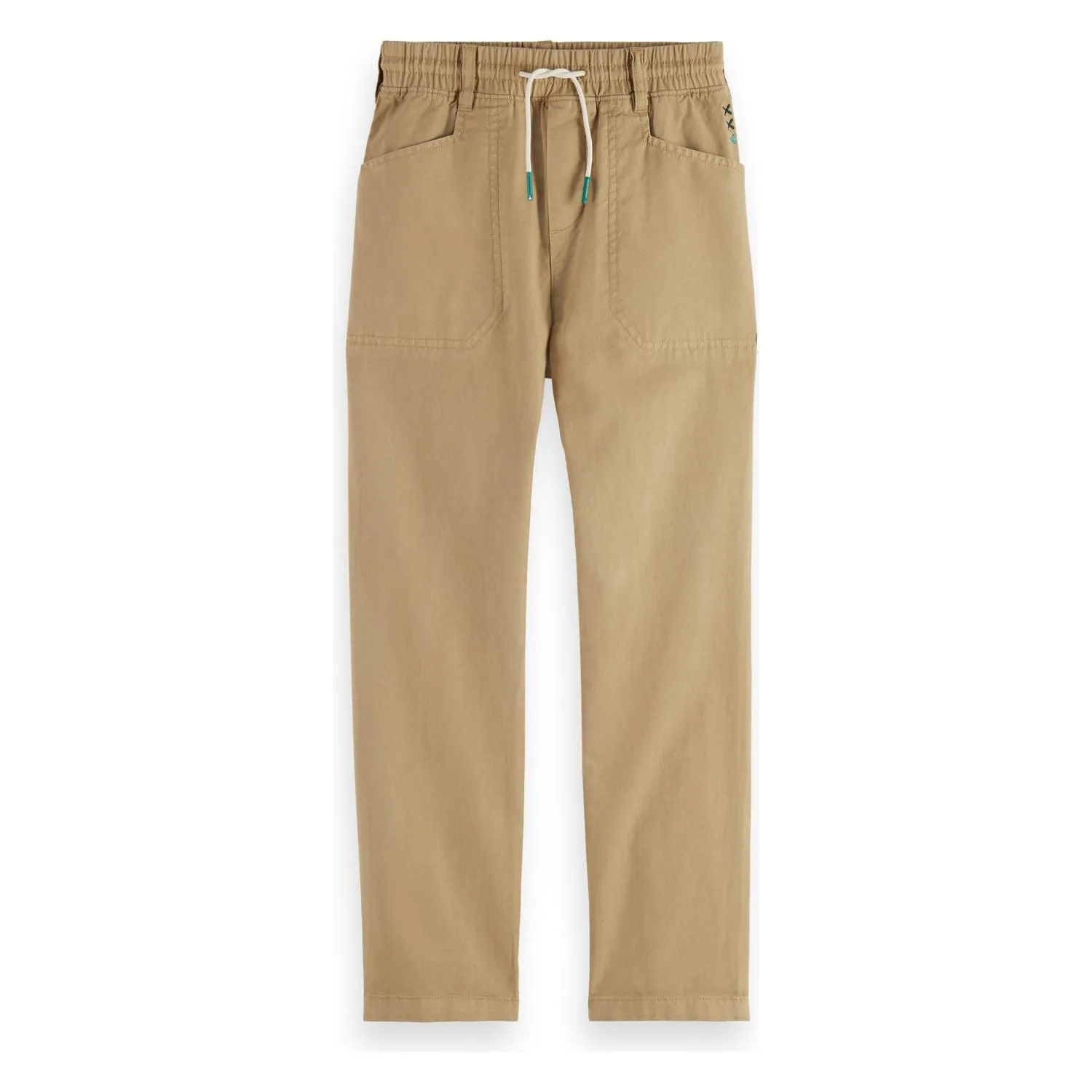 Garment-Dyed Worker Pants - Sand