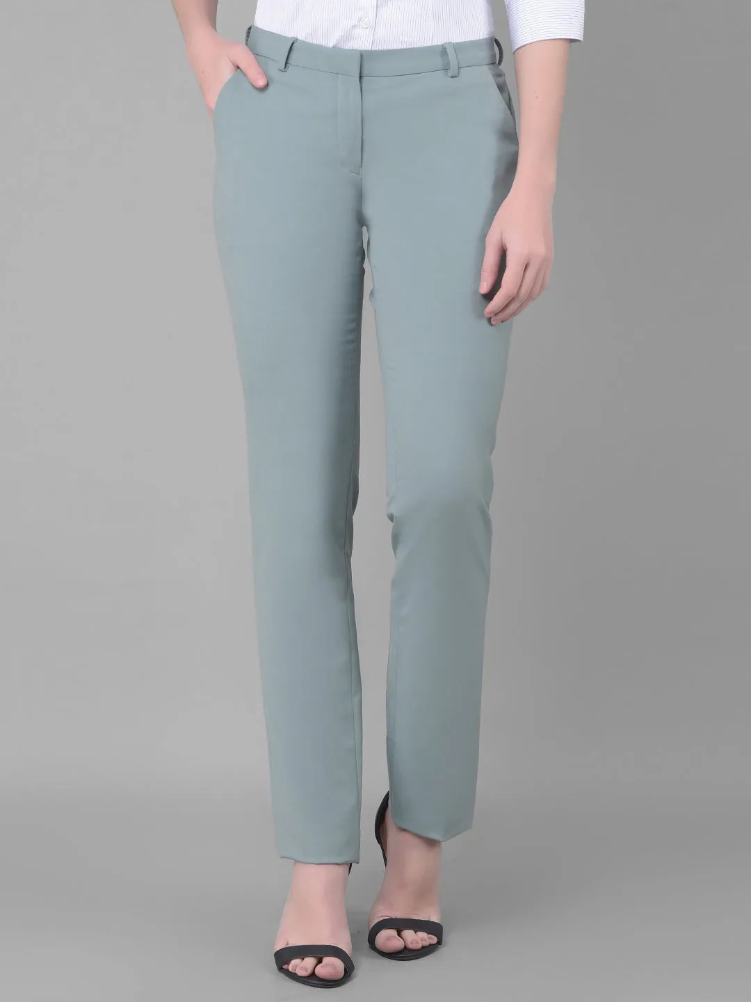Green Chinos Trousers
