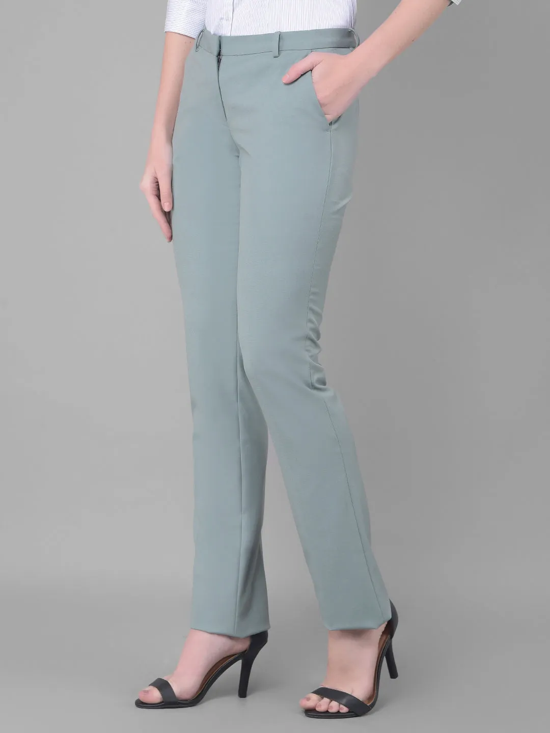 Green Chinos Trousers