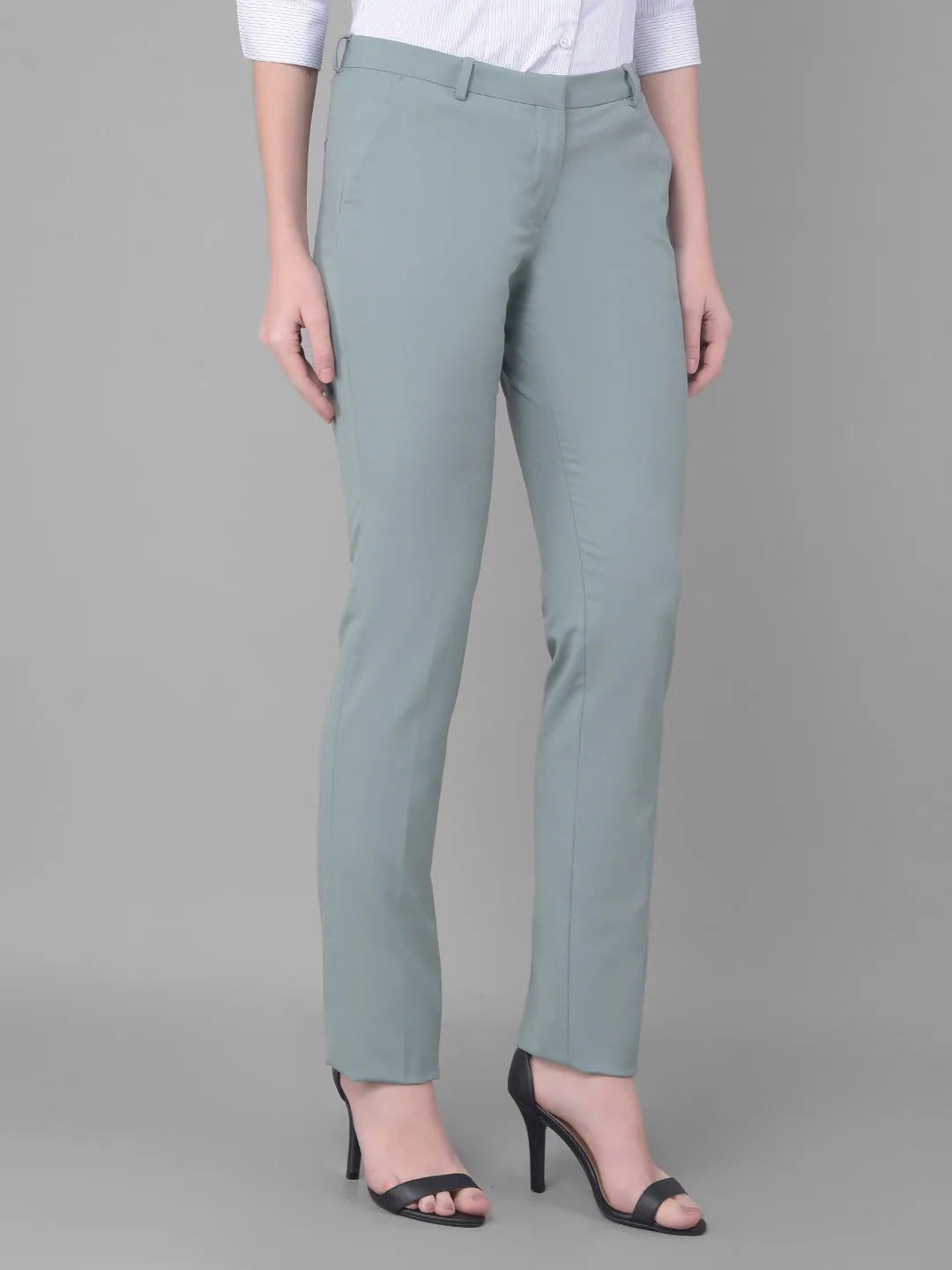 Green Chinos Trousers