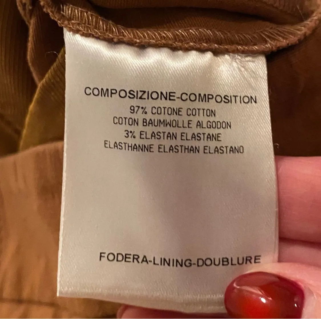 Gucci Cotton Jeans with Gold Hardware