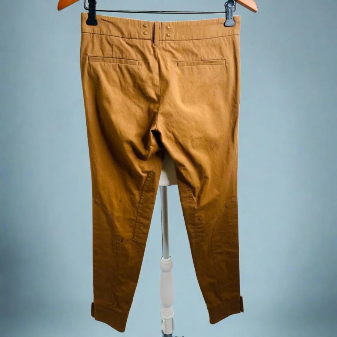 Gucci Cotton Jeans with Gold Hardware