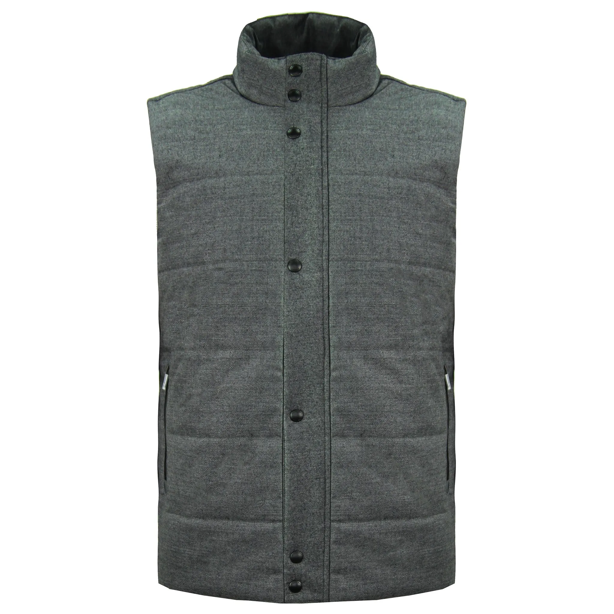 Hackett London Mens Grey Warm Gilet