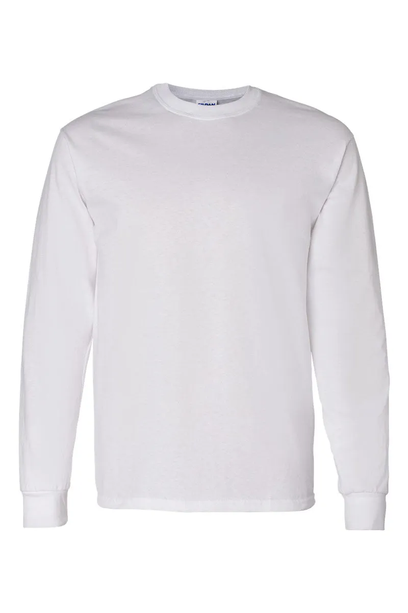 Howdy Y'all Puff Vinyl Heavy Cotton Long Sleeve Adult T-Shirt