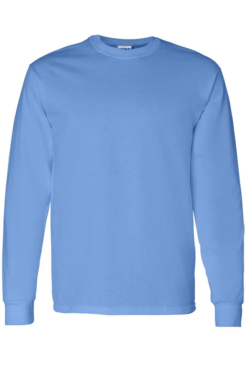Howdy Y'all Puff Vinyl Heavy Cotton Long Sleeve Adult T-Shirt