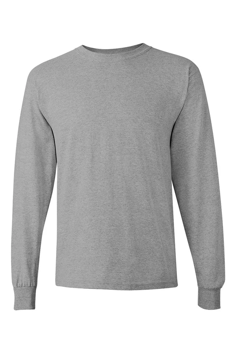 Howdy Y'all Puff Vinyl Heavy Cotton Long Sleeve Adult T-Shirt