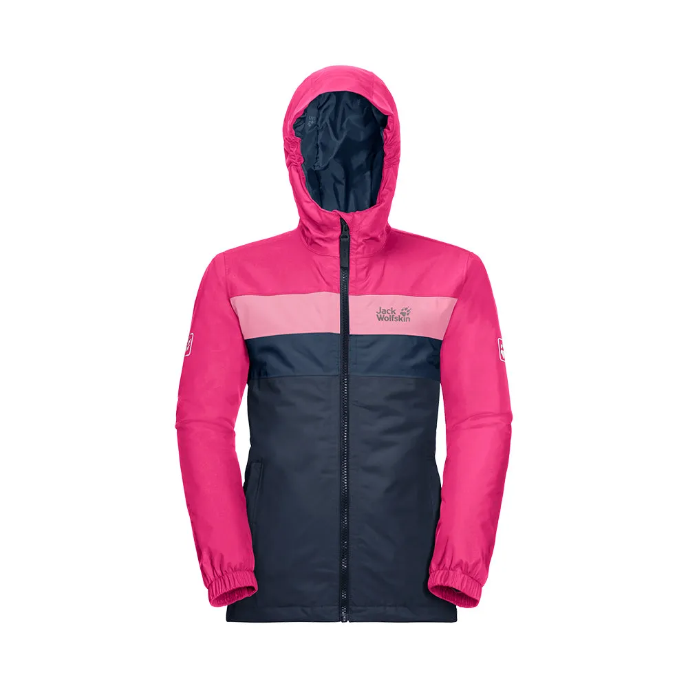 Jack Wolfskin Kids Four Lakes Jacket (Peony)