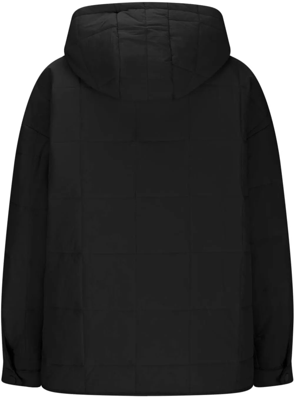 Jackets for Women Oversized Puffer Jacket Lightweight Long Sleeve Warm Quilted Pullover Winter Coat with Pockets