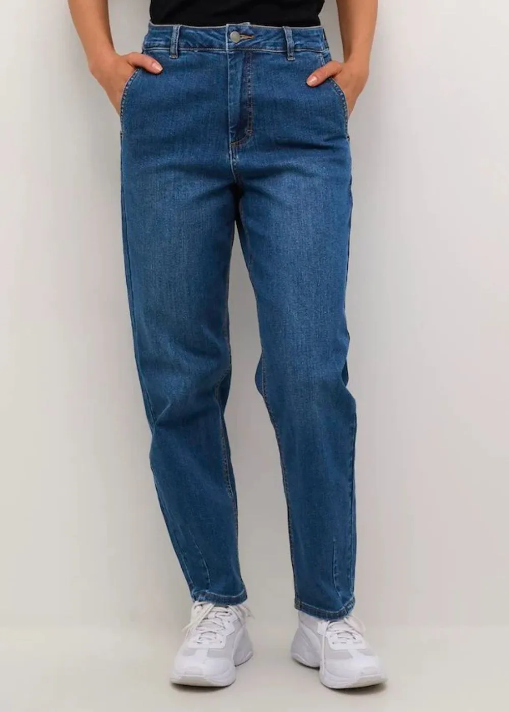 KAFFE BARREL LEG JEANS