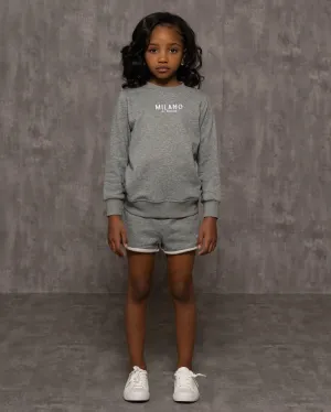 Kids Girl Summer Signature Fleece Shorts