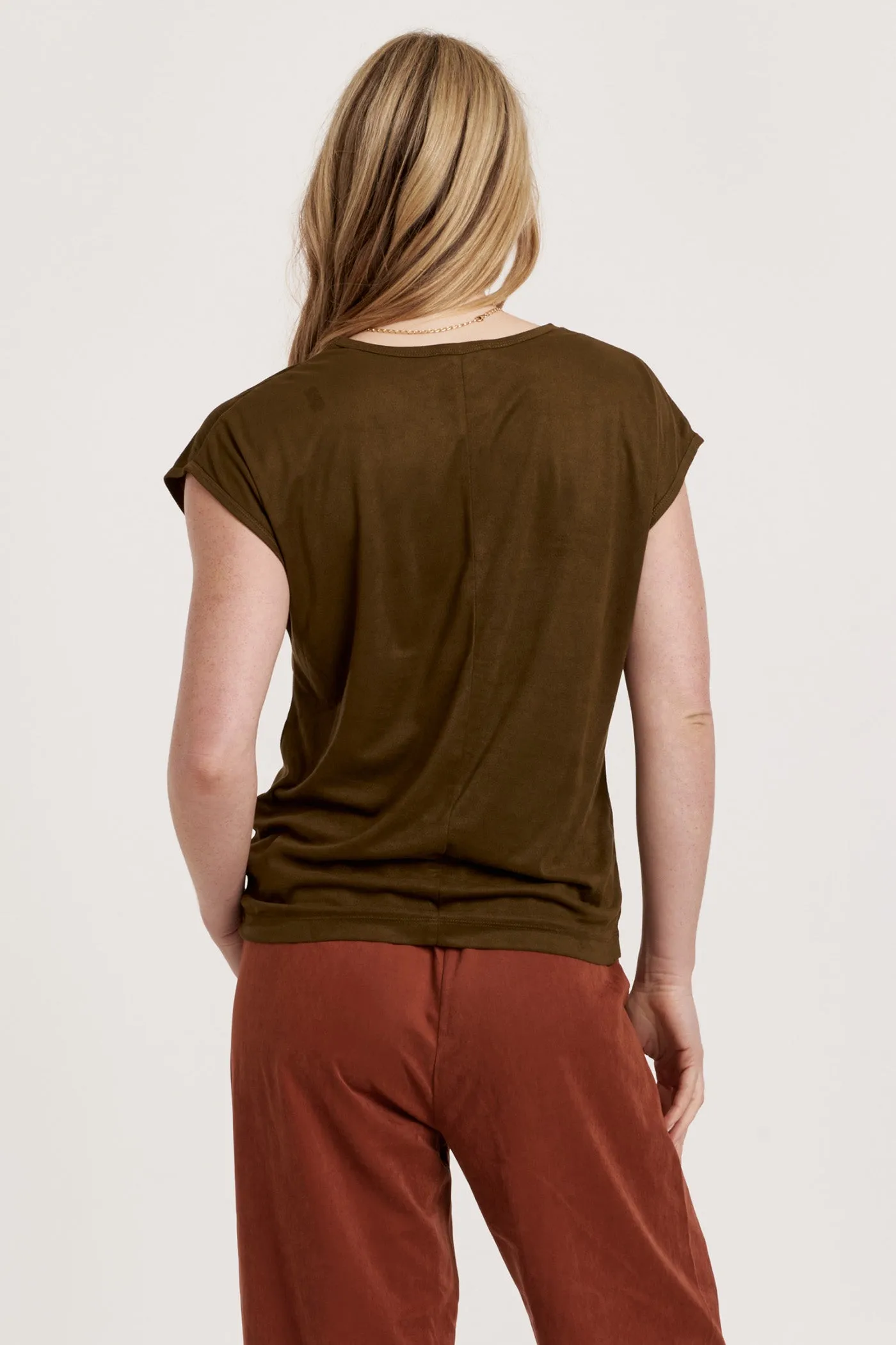Lacey Classic Tee- Olive