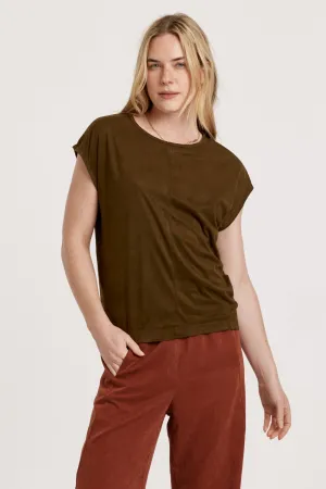 Lacey Classic Tee- Olive