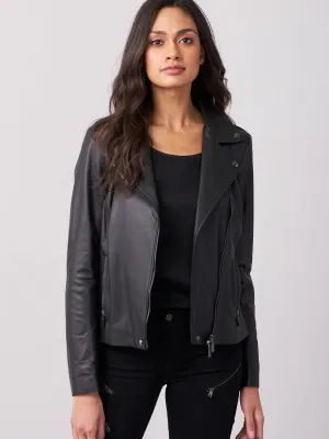 Leather Biker Jacket