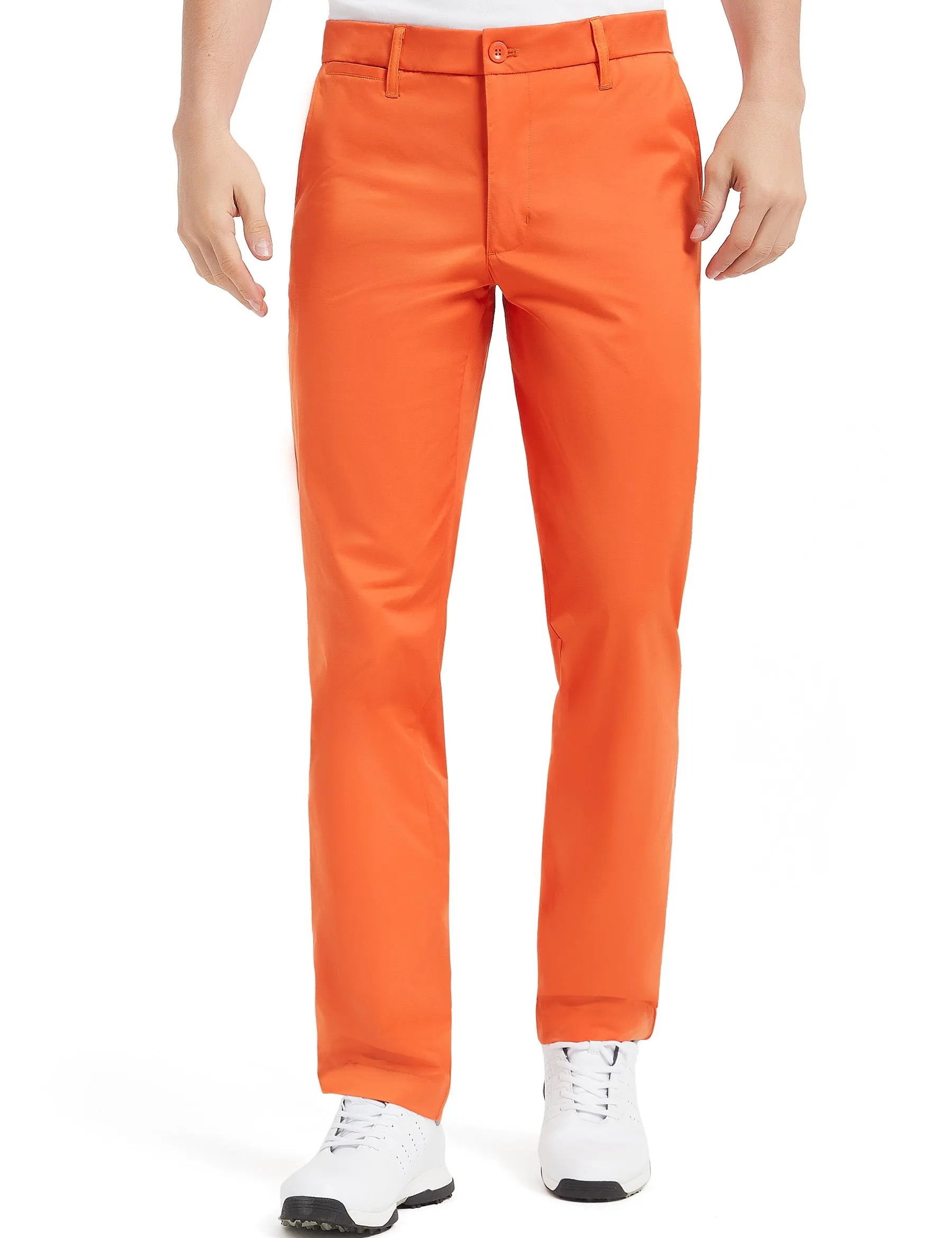 Lesmart Personalized Name Men's Flex Straight Fit Golf Pants
