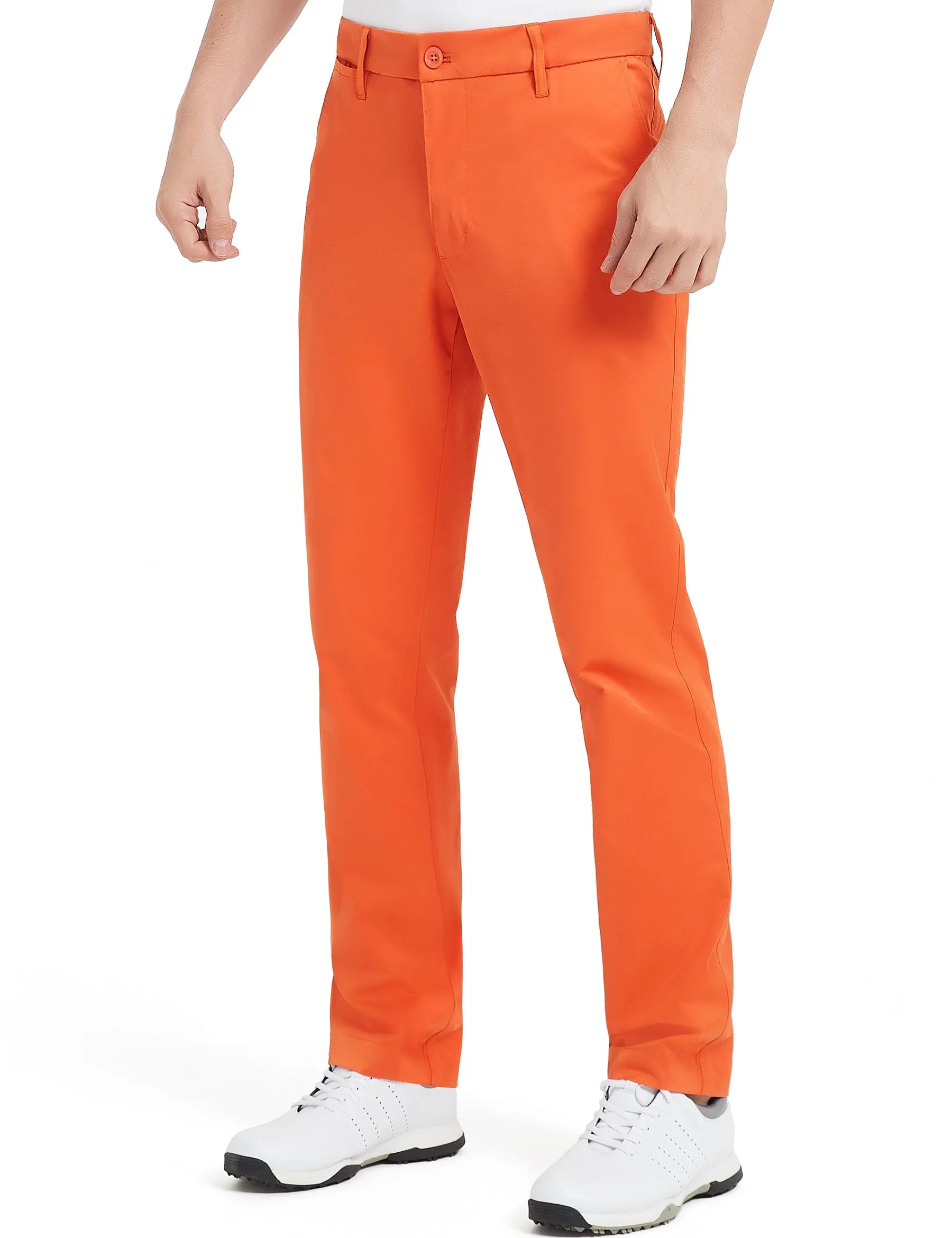 Lesmart Personalized Name Men's Flex Straight Fit Golf Pants