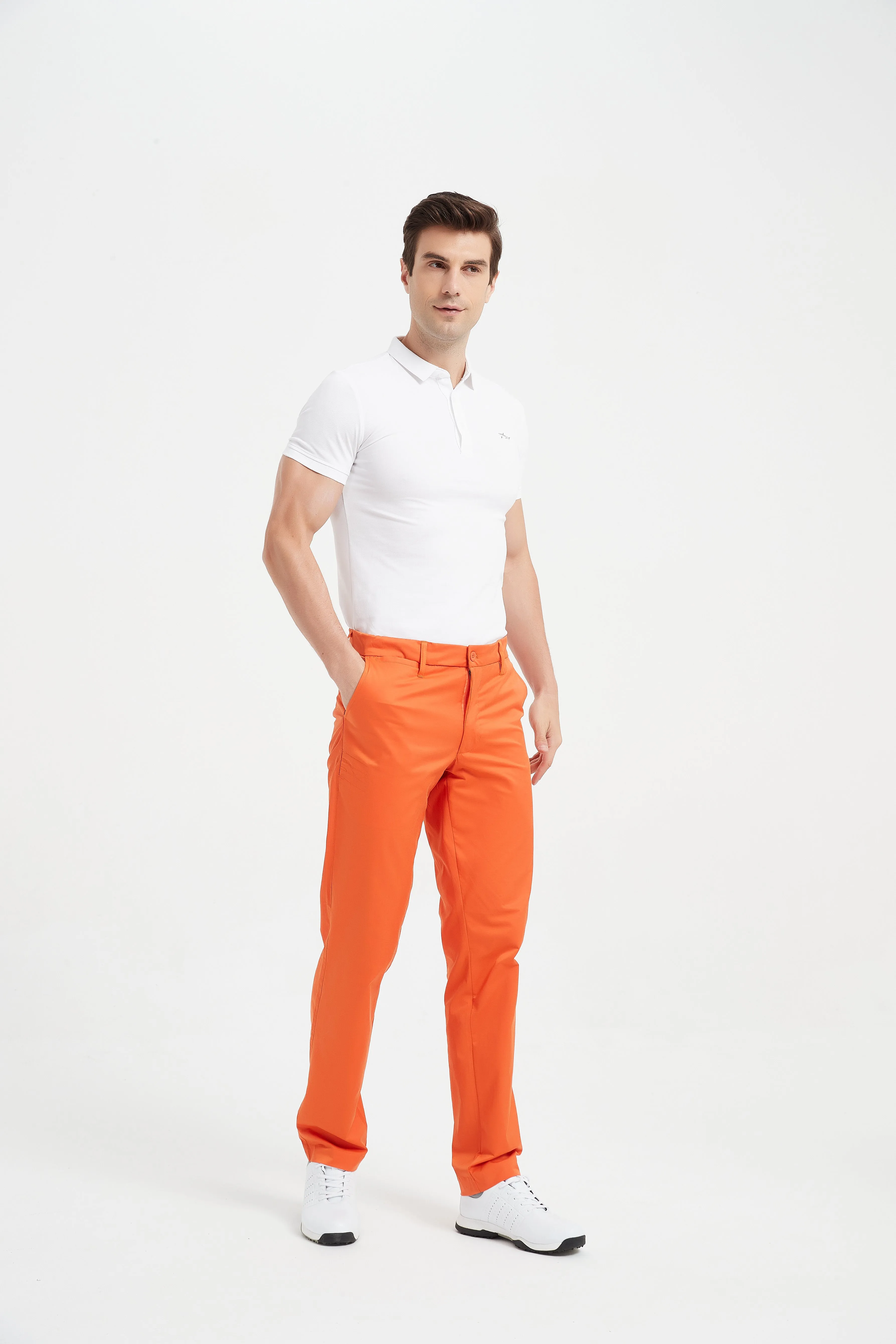 Lesmart Personalized Name Men's Flex Straight Fit Golf Pants