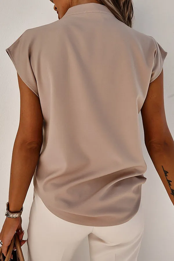 Lilipretty Classic Tale V Neck Blouse
