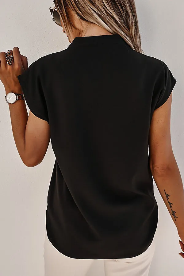 Lilipretty Classic Tale V Neck Blouse