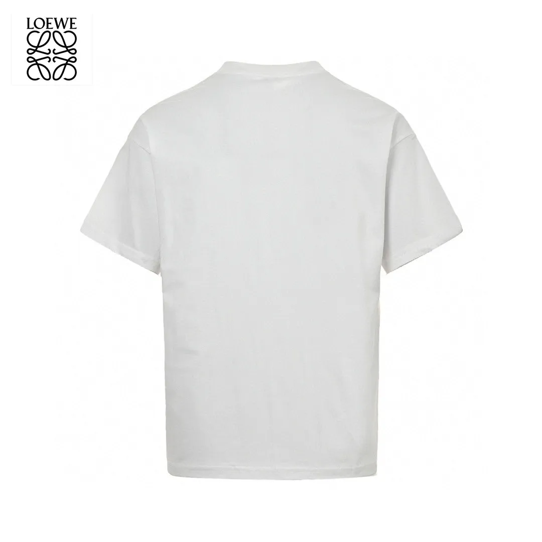 Loewe White Pocket Logo T-Shirt