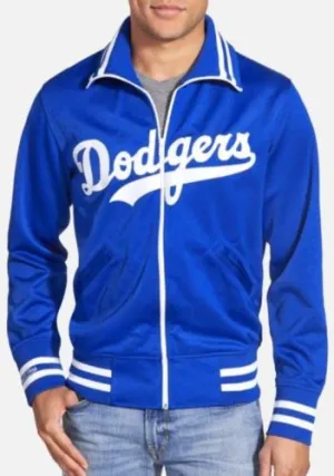 Los Angeles Dodgers Mitchell & Ness Authentic Full Zip Warm Up Jacket