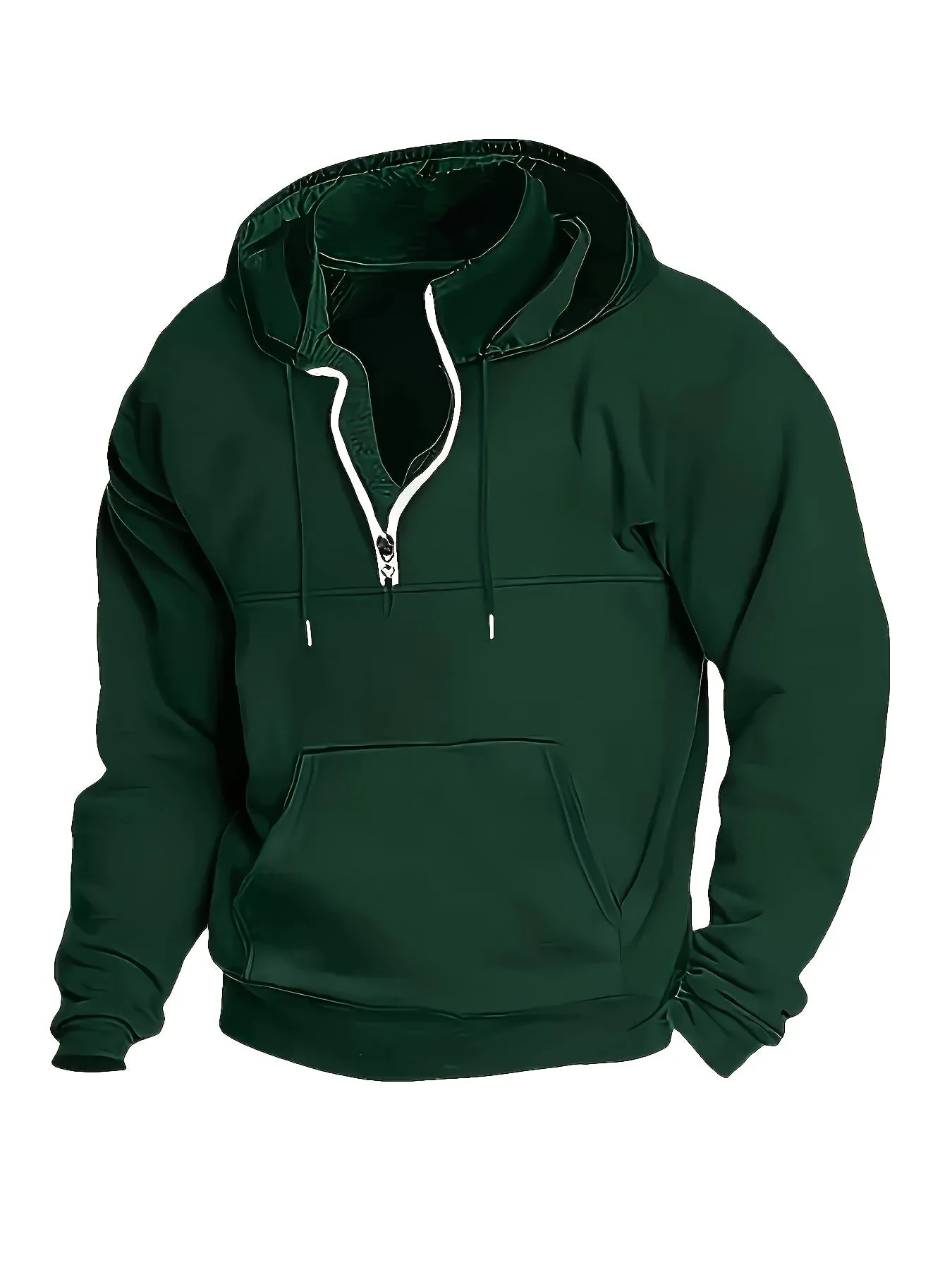 Men's Casual Chic Quarter Zip Sweater with Modern Design | Ideal for Autumn/Winter